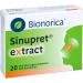 Sinupret Extract Coated Tablets - 20 pcs | All-Natural Relief for Sinus Health | International Shipping Available - Buy Online on GoSupps.com