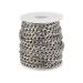LiQunSweet 33FT(10 Meters) Hypoallergenic 304 Stainless Steel Strong Twisted Cuban Curb Chains Unwelded with Spool Roll for DIY Jewelry Making - 9x6mm 10m twist chain_9x6mm 9x6mm