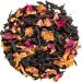 Zyanna Rose Black Tea - Premium Loose Leaf Tea with Rose Petals - 100g (3.53oz) - 50 Cups - Natural Ingredients - Brew Hot or Iced Tea - Buy Online on GoSupps.com