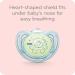 NUK Airflow Glow-in-The-Dark Pacifiers 6-18 Months 2 Pack - Teal/Blue | Shop Now - Buy Online on GoSupps.com