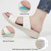 Ecetana Women's Arch Support Slide Sandals - Orthopedic Comfort Summer Sandals | White, Size 9 - Buy Online on GoSupps.com