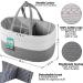 Baby Diaper Caddy Organizer  Cotton Rope Diaper Storage Basket Portable for Newborn Baby Boys and Girls  Nursery Storage Bin for Changing Table Crib Car Travel with Essential Handle Locker Grey - Buy Online on GoSupps.com