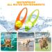 Auauy 5-Piece LED Dog Collar & Safety Light Set - Waterproof Silicone Reflectors for Cats & Dogs - Ideal for Jogging & Backpack Use - Buy Online on GoSupps.com