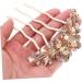 DOITOOL Hair Comb Rhinestone Clips Hair Accessories for Women Rhinestone Side Comb Rhinestone Hair Clips Rhinestone Hair Pin Hair Side Comb Bride Bow Tie Metal Back of Head - Buy Online on GoSupps.com