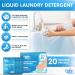 TravelSuds Laundry Detergent Sink Packets - 20 Pack | Ideal for Hand Washing | Free Sink Stopper Included | Perfect for Travel - Buy Online on GoSupps.com