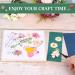 Aboofx Kids' Flower Press Kit - 4-Layer 6x6 Inch Wooden Leaf Press - Nature Art and Crafts DIY Kits for Girls & Boys - Creative Outdoor Play Learning Toy - Buy Online on GoSupps.com