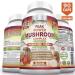 FRESH HEALTHCARE Peak Power Mushroom Supplement - 90 Vegan Capsules for Immune & Brain Support with Lions Mane, Cordyceps, Reishi, Turkey Tail, and Shiitake - Buy Online on GoSupps.com