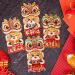 Milageto 4Pcs New Year Red Envelopes Hong Bao Hongbao Lucky Envelopes New Year Gifts Red Packets Dragon Red Envelopes for Graduation A Style A - Buy Online on GoSupps.com