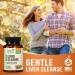 Gentle Liver Cleanse Detox with Milk Thistle & Turmeric - Liver Support Supplement for Detox & Repair - 60 Count - Buy Online on GoSupps.com