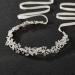 SWEETV Silver Wedding Headpiece for Bride - Handmade Bridal Headband with Rhinestone Accents - Hair Vine for Women - Buy Online on GoSupps.com