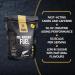 Healthspan Elite All Blacks Pre-Workout Fuel (480g) - Energizing Vegan Formula with Caffeine, Creatine, and Carbohydrates - Zesty Lemon Flavor - Buy Online on GoSupps.com