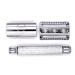Roman Empire Shaving Razor Hobel Caesar - Premium Safety Razor Set for Men & Women with 20 Astra Derby Shark Treat Blades - Elegant Wet Shaving Solution - Buy Online on GoSupps.com