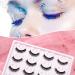 6D Thick Faux Mink False Lashes - 10 Pairs | Handmade Natural Look & Reusable Fluffy Volume | Short-Thick Style - Buy Online on GoSupps.com
