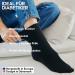 Danish Endurance 3 Pack Diabetic Crew Socks - Soft Bamboo Viscose - Medium White - Buy Online on GoSupps.com