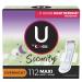 U by Kotex Security Maxi Feminine Pads with Wings, Overnight Absorbency, Unscented, 112 Count (4 Packs of 28) (Packaging May Vary) Winged (112 Count)