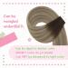 Youngsee Real Hair Tape-in Extensions - Balayage Tape Extensions 35cm Remy Hair 50g 20pcs - Invisible Adhesive #3/8/25 & #3/8/22 - Buy Online on GoSupps.com