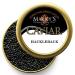 Hackleback Black American Caviar - 2 oz / 56 g - Premium Malossol Black Roe - GUARANTEED OVERNIGHT 2 Ounce (Pack of 1)