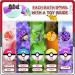 Supbec Organic Bath Bombs for Kids - 9 Pcs 2.9 OZ Gift Set with Surprise Inside, Rich in Essential Oils, Fizzy & Moisturizing, Ideal Easter Gift - Buy Online on GoSupps.com
