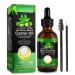 Castor oil hair 60ml Castor Oil 100% pure natural and cold -pressed castor oil organic castor oil for hair growth eyebrows eyelashes castor oil in glass bottle