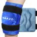 Knee Ice Pack Wrap for Knee Pain Relief MAAZO Reusable Hot & Cold Therapy Ice Pack for Leg Injuries Swelling Knee Surgery Arthritis Meniscus Tear and ACL Standard