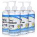 Superfy Hand Sanitizer, Moisturizing Gel Hand Wash with Pump,No-residue,Quick-drying 16 fl.oz (Pack of 4)