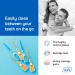 TEPE Dental Floss Picks - EasyPicks XS/S Orange 60 Pack | Premium Tooth Flossers for Healthier Smiles - Buy Online on GoSupps.com