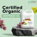 PUROLEO Organic Certified USDA Grapeseed Oil 32 Fl Oz/946 ML (Packed in Canada) 100% Natural Moisturizer & Organic Carrier Oil for Hair Skin Body Massage Baby Care Beauty & DIY Blends 3.56 Fl Oz (Pack of 9) - Buy Online on GoSupps.com