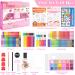 Soucolor 283 Piece Art Supplies Drawing Set with Easel, Pads, Coloring Book - Ideal Arts and Crafts Gift for Kids and Beginners - Pink Case - Buy Online on GoSupps.com
