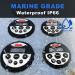 GUZARE Marine Stereo Speaker Package - Bluetooth MP3/USB AM/FM Radio Bundle for Boat SPA ATV UTV - Buy Online on GoSupps.com