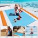 Famstar Beach Blanket Oversized Extra Large79 X 83" Waterproof Sandproof Beach Blanket 1-7 Adults Lightweight Durable for Travel Camping Hiking Picnic (79" X 83"  Orange&Blue) 79" X 83" Orange - Buy Online on GoSupps.com