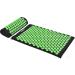 Acupressure Set: Acupuncture Mat & Pillow for Pain Relief - Unisex Green with Bag - Buy Online on GoSupps.com