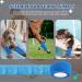 TrelaCo 28 Rolls Self Adhesive Bandage Wrap - Non Woven Cohesive & Breathable Flexible Athletic Tape for Sports - Blue 1 - Buy Online on GoSupps.com
