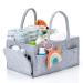 Infinite Lotus Baby Diaper Caddy Organizer for Diapers, Wipes & Other Nursery Essentials - Portable Diaper Caddy for Changing Table Organizer & Around the House - Diaper Caddy Basket - Diaper Storage Caddy