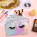 50-Count Holographic Eyelash Makeup Bags - Leopard Print Toiletry Pouches for Women - 6 x 4 Inch - Buy Online on GoSupps.com