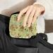 GIAPB Period Bag - Vintage Rabbit and Flowers Sanitary Napkin Storage and Makeup Pouch (Color3714) - Buy Online on GoSupps.com