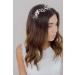 SWEETV Gold Crystal Wedding Headband - Handmade Bridal Hair Vine & Accessories - Buy Online on GoSupps.com