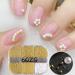 FEIlei 6 Grids 3D Pearl Nail Charms for Acrylic Nails Steel Beads Nail Pearl Mixed Nail Art Craft DIY Nail Decorations 6gzs - Buy Online on GoSupps.com