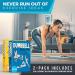 2-Pack Bodyweight & Dumbbell Workout Cards - 100 Different Exercises - Large Size Exercise Deck for Circuit Training & Weightlifting - Fitness Cards for Men & Women - Buy Online on GoSupps.com