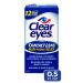 Clear Eyes Contact Lens Relief Soothing Eye Drops 0.50 oz (Pack of 3)