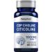 Piping Rock CDP Choline Citicoline 1000mg | 60 Quick Release Capsules | for Men and Women | Non-GMO Gluten Free Dietary Supplement