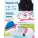 Pursky Girl's Winter Snow Bibs 10-12 | Insulated & Waterproof Ski Pants with Fleece Lining - Classic Geometry Design - Buy Online on GoSupps.com