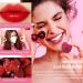 6 Colors Velvet Lip Tint Stain Set - Long-Lasting, Moisturizing, Waterproof Lipstick Set for Natural Matte Lip Color Makeup - Buy Online on GoSupps.com