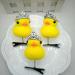 Fun Duck Hair Pins | Plush Yellow Duck Hairpin - Hairpin Cartoon Hair Accessories Yellow Duckling Hair Clip for Kids Women - Buy Online on GoSupps.com