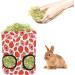 2 Pcs Rabbit Hay Feeder Hanging Hay Feeding Bag Hay Feeder Guinea Pig Storage Racks with 2 Holes Rabbit Hay Bags Pet Food Bags for Chinchilla Dutch Pig Mole (Small) - Buy Online on GoSupps.com