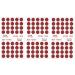 Vama Fashions Large Maroon Velvet Bindi Set for Women | Simple Round Kumkum Sindoor | International Shipping - Buy Online on GoSupps.com