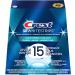 Crest 3D Whitestrips 10 Day Smile Makeover At-Home Teeth Whitening Kit 10 Treatments + 1 LED Light 15 Levels Whiter Tooth Whitener - Buy Online on GoSupps.com
