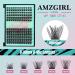 Lash Clusters Kit - 144Pcs Eyelash Extension Set with Bond & Seal | AMZGlRL D-Mix 8-16mm Applicator Tool for Cluster Lashes - Buy Online on GoSupps.com
