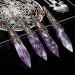 Kyeygwo Amethyst Reiki Healing Stone Pendulum Necklace | Vintage Chain Crystal Pendant for Men & Women | Gemstone Quartz for Divination & Meditation - Buy Online on GoSupps.com
