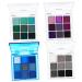 BELLIFFY 4 Pcs Eye Shadow Palette Eye Make-up Palettes Eyeshadow Glitter Palette Glitter Eyeshadow Plastic