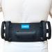 LAMBOX Gait Belt-Transfer Belt with 7 Nylon Padded Handles, Medical Nursing Safety Gait Assist Device for Elderly, Seniors, Therapy (7 Soft Black Handles 60",Plastic Release Buckle) 7 Soft Black Handles With Plastic Releas